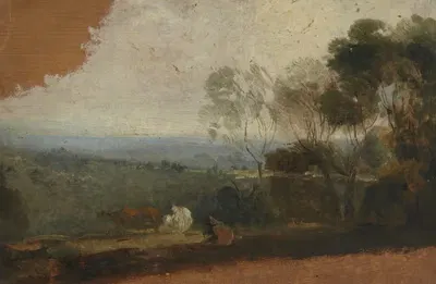 Landscape with Lake and Cattle by Thomas Barker Of Bath — digital art print download