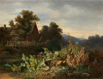 У ручья by Тина Блау, 1867 — digital art print download