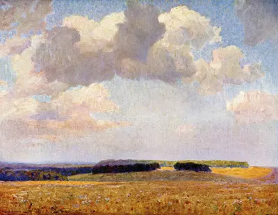 Полевая одиночество by Вильгельм Людвиг Леманн, 1918 — digital art print download