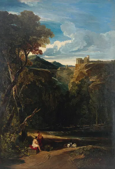 Tivoli by William James Müller, 1835 — digital art print download