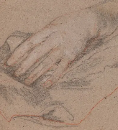 Drawings of Hands by Сэр Питер Лели — digital art print download