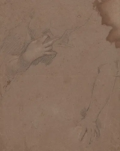 Drawings of Hands by Сэр Питер Лели — digital art print download