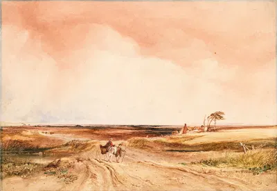 The Wash of Cumberland (Cumbria) by Copley Fielding, 1830 — digital art print download