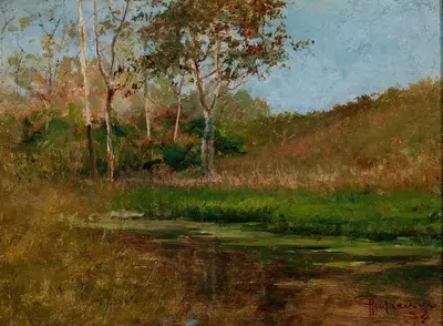Спокойная вода by Антонио Паррейрас, 1894 — digital art print download