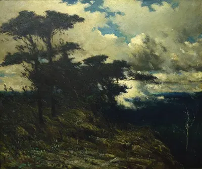 Горная страна by Эллиот Дейнджерфилд, 1908 — digital art print download