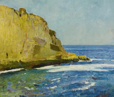 Bald Head Cliff, York, Maine by Emil Carlsen — digital art print download