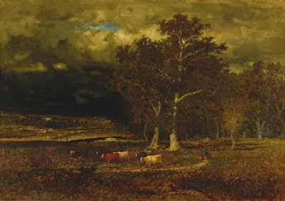 The Approaching Storm by George Inness — digital art print download