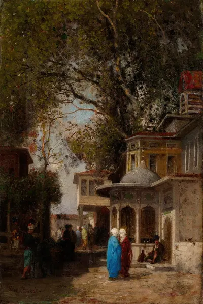 The Street by Germain Fabius Brest — digital art print download
