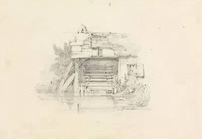 Watermill by William Callow — digital art print download