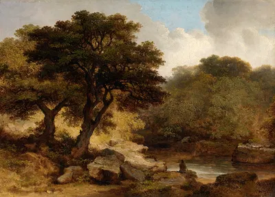 Вид на долину Дардгл by Джеймс Артур О'Коннор, 1834 — digital art print download