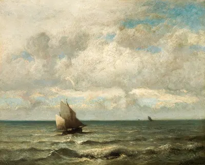 A Seascape by Jules Dupré — digital art print download