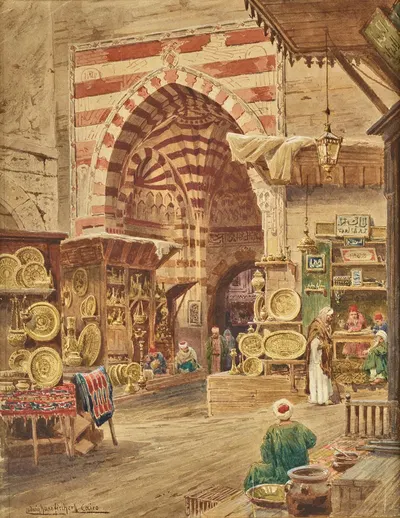 Cairo by Ludwig Hans Fischer — digital art print download