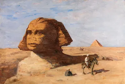 Сфинкс by Натанель Хоун младший, 1892 — digital art print download