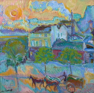 Boulevard Vaugirard, Paris by Nicolas Alexandrovitch Tarkhoff, 1909-1910 — digital art print download