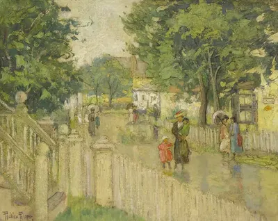После дождя by Полин Палмер, 1910 — digital art print download