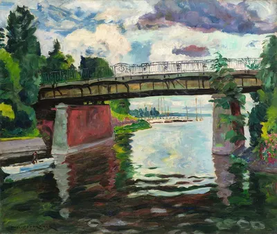 Ванзее мост by Филипп Франк, 1926 — digital art print download