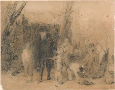The Fight Interrupted. by William Mulready — digital art print download