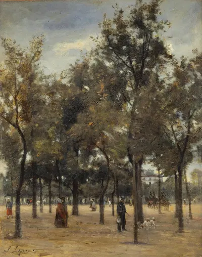 L'esplanade des Invalides by Stanislas Lépine — digital art print download