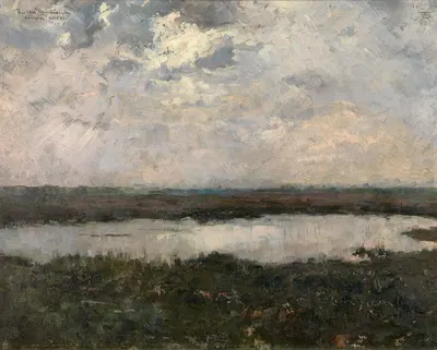 Пруд в Кемпене by Тео ван Риссельберге, 1882 — digital art print download