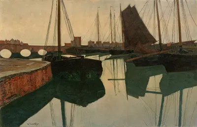 Hafen by Walter Leistikow — digital art print download