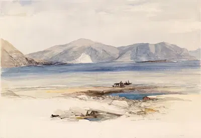 Пляж Ким, Ахилл, графство Мейо by Уильям Эванс из Итона, 1838 — digital art print download