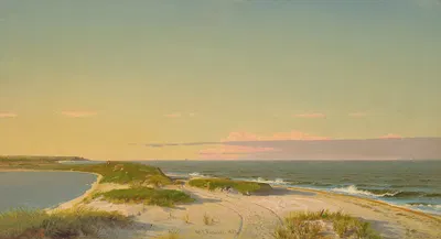 Nantucket Shore by William Trost Richards, 1865 — digital art print download