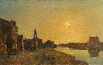 Ориаго на Бренте by Беппе Чарди, 1921 — digital art print download