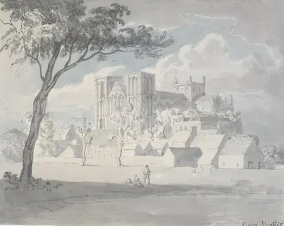 Ripon Minster by Edward Dayes — digital art print download