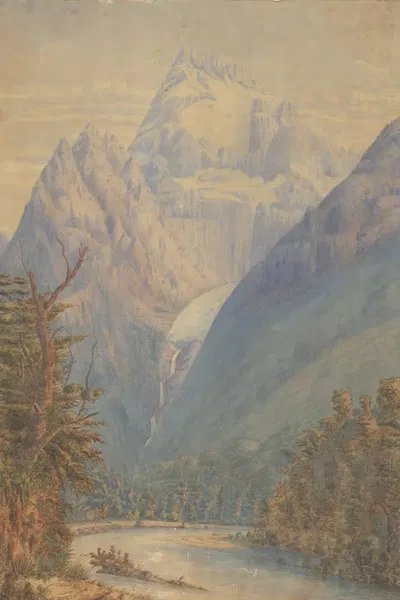 Гора Тутоко by Эрнест Артур Чапмен, 1876 — digital art print download