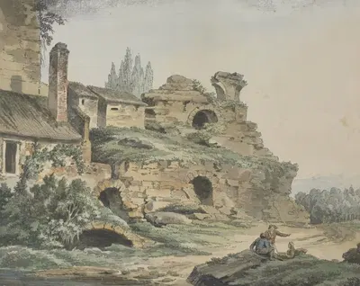 Амфитеатр by Иоганн Готлиб Хакерт, 1768 — digital art print download