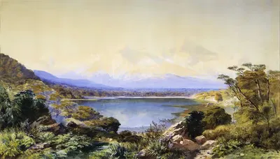 Гора Кук by Джон Галли, 1872 — digital art print download