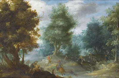 Chasse à courre by Mattheus Molanus — digital art print download