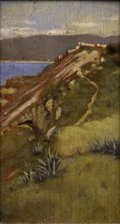 Coast, Tangier by Norman Garstin, 1885 — digital art print download