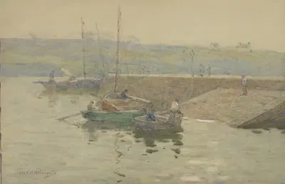 Quiet evening, Concarneau by Terrick Williams — digital art print download