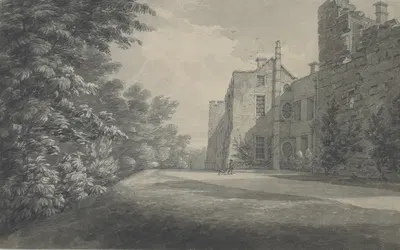 Greystoke Castle by Thomas Hearne, 1777-1786 — digital art print download