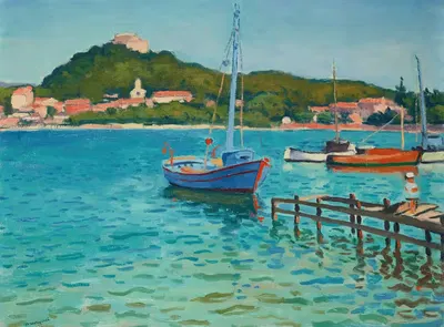 Porquerolles, après-midi d'été by Albert Marquet, 1939 — digital art print download