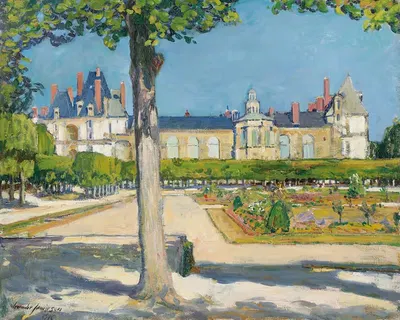 Дворец Фонтенбло by Александр Джеймисон, 1910 — digital art print download