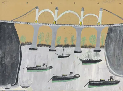 Saltash Bridge by Alfred Wallis — digital art print download