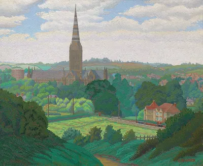 Солсбери by Чарльз Гиннер, 1935 — digital art print download