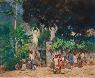 По пути в школу by Элизеу Висконти, 1928 — digital art print download