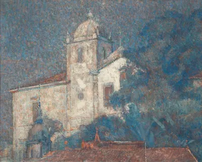 Церковь Святой Терезы by Элизеу Висконти, 1927 — digital art print download