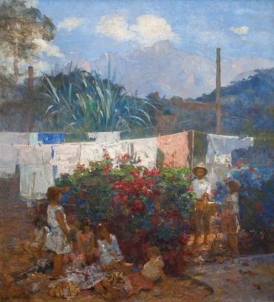 О крещении куклы by Элизеу Висконти, 1933 — digital art print download