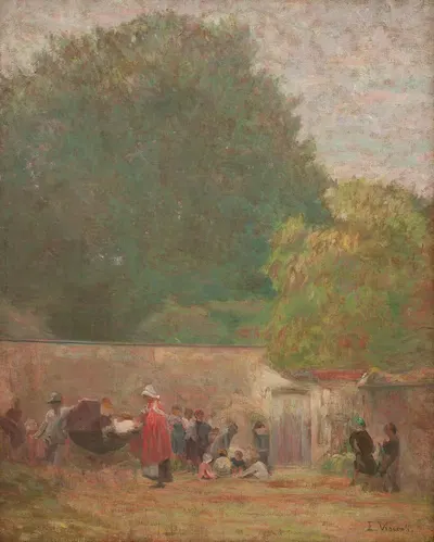 Святой Губерт by Элизеу Висконти, 1916 — digital art print download