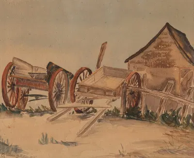 Вагончики by Эллинг Уильям Голлингс, 1921 — digital art print download
