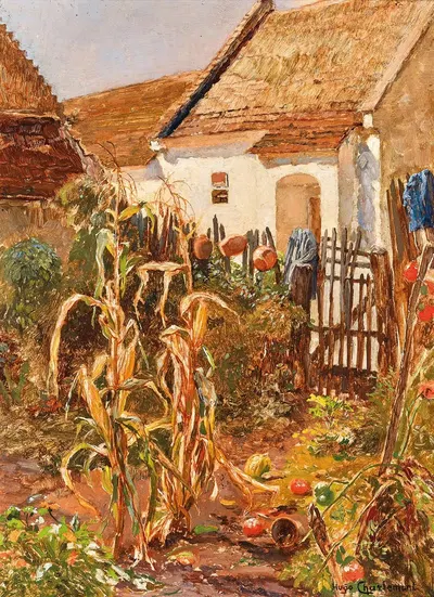 Сельский сад в регионе Вахау by Уго Шарлемон — digital art print download