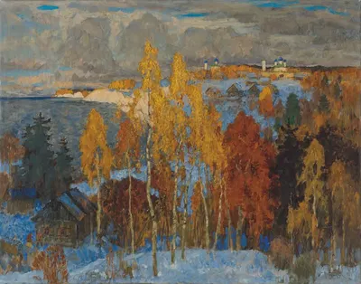 Золотая осень by Константин Иванович Горбатов, 1924 — digital art print download