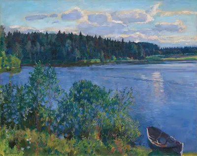 Озеро by Сергей Арсеньевич Виноградов — digital art print download