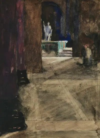 Интерьер церкви by Сэр Уильям Иден — digital art print download