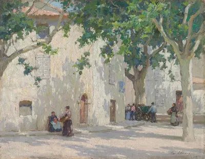 Уличный угол, Касси, недалеко от Марселя by Террик Уильямс, 1924-1925 — digital art print download
