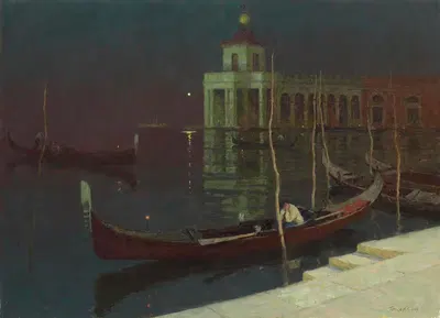 Ночь, Венеция by Террик Уильямс, 1925 — digital art print download